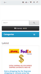 Mobile Screenshot of giuseppezanottishop.com